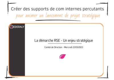 Etude de Ka 2 : des supports de communication internes percutants